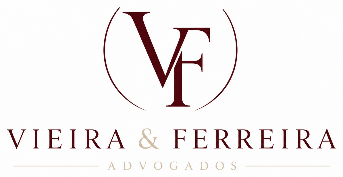 Logo Vieira & Ferreira — Bordô Clássico