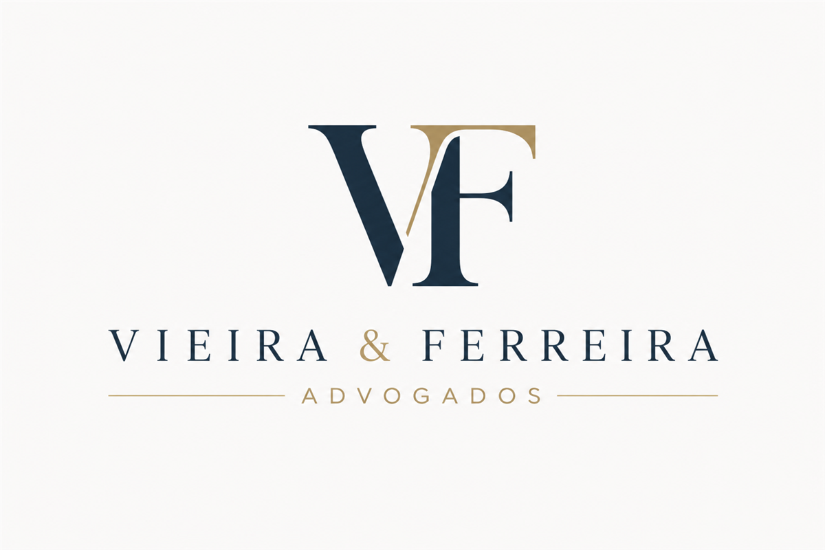Logo Vieira & Ferreira — Monograma Corporativo