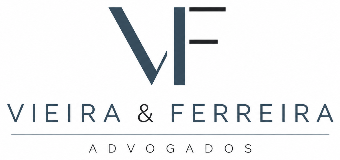 Logo Vieira & Ferreira — Minimalista Corporativo