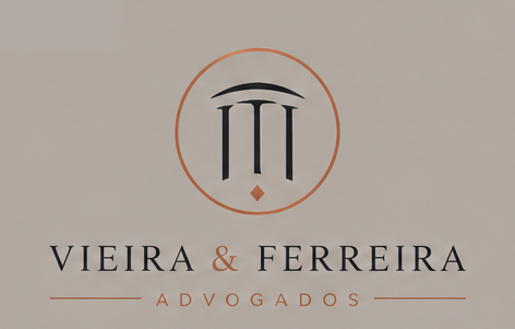 Logo Vieira & Ferreira — Selo Terracota