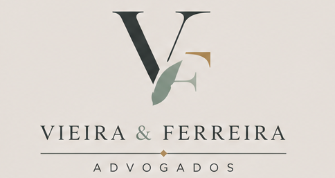 Logo Vieira & Ferreira — Abstrato Orgânico